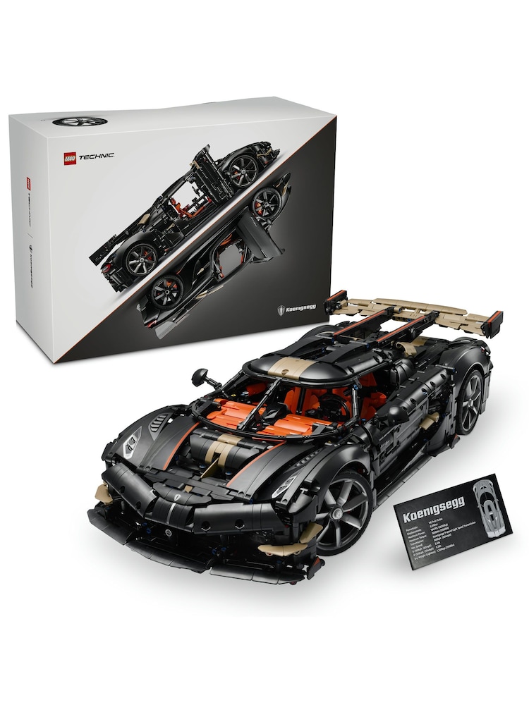 LEGO Technic™ Koenigsegg Sadair’s Spear Megacar - Engineering Kit for 18+ - 42232 - Image 2 of 8