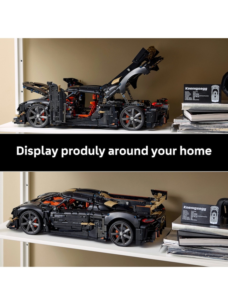 LEGO Technic™ Koenigsegg Sadair’s Spear Megacar - Engineering Kit for 18+ - 42232 - Image 8 of 8