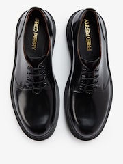 Fred Perry Derby Black Shoes - Image 5 of 6