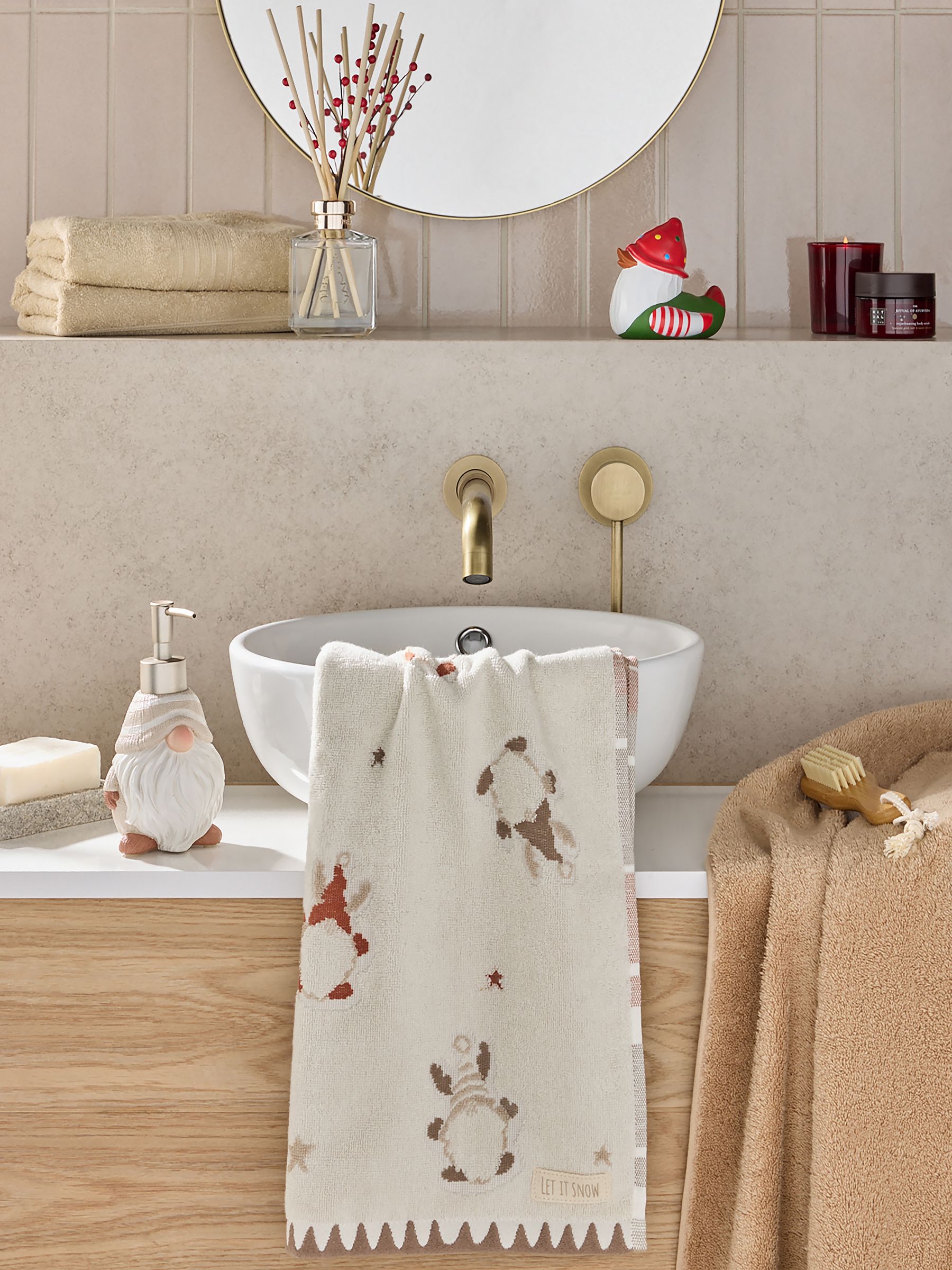 Buy Gold Round Wall Mirror from the Next UK online shop