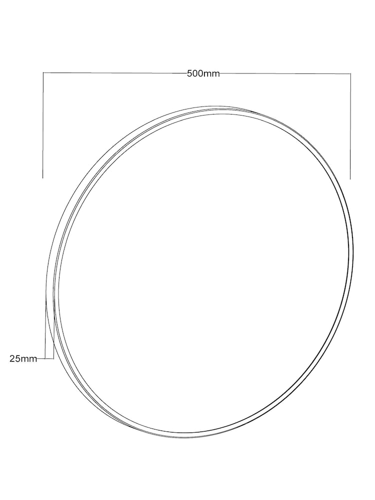 Okroglo stensko ogledalo - Slika 5 iz 5 Okroglo stensko ogledalo - Slika 5 iz 5