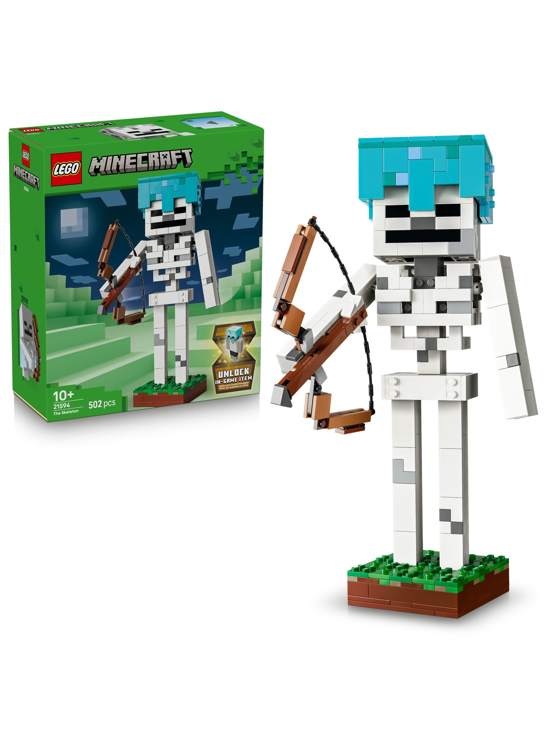Lego Minecraft 21594 The Skeleton - Brand New - Image 23