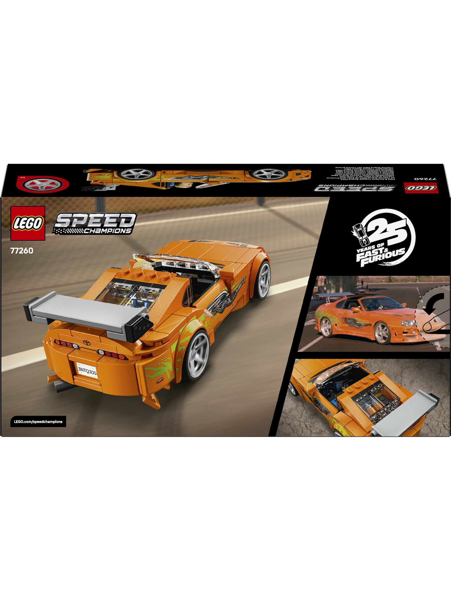 Buy LEGO Speed Champions The Fast and The Furious Toyota Supra MK4
