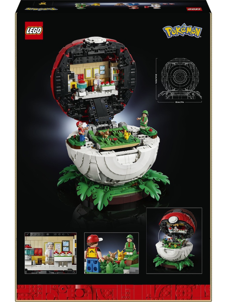 LEGO Pokémon Iconic Trainer Moments Poké Ball - Building Set for Adults, Ages 18+ - 72154 - Image 7 of 7 LEGO Pokémon Iconic Trainer Moments Poké Ball - Building Set for Adults, Ages 18+ - 72154 - Image 7 of 7