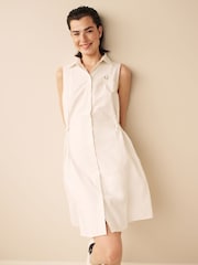 Fred Perry Sleeveless Shirt White Dress - Image 1 of 11