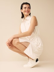 Fred Perry Sleeveless Shirt White Dress - Image 4 of 11