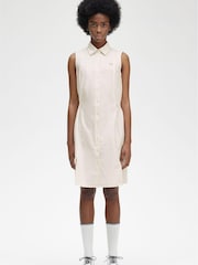 Fred Perry Sleeveless Shirt White Dress - Image 6 of 11