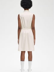 Fred Perry Sleeveless Shirt White Dress - Image 7 of 11
