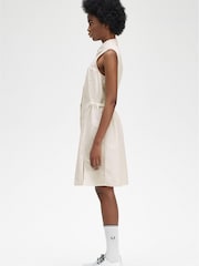 Fred Perry Sleeveless Shirt White Dress - Image 8 of 11