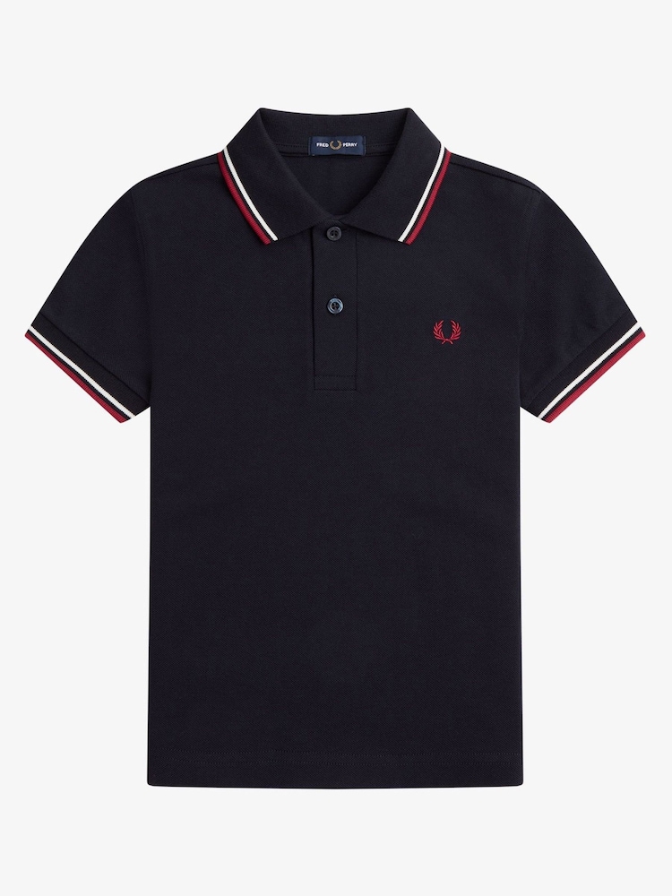 Fred Perry Kids Twin Tipped Polo Shirt - Image 1 of 3