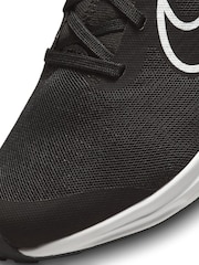 Nike Black/White Youth Air Zoom Arcadia 2 Running Trainers - Image 10 of 11