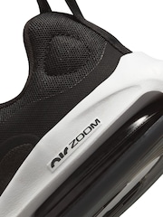 Nike Black/White Youth Air Zoom Arcadia 2 Running Trainers - Image 11 of 11