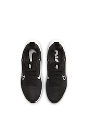 Nike Black/White Youth Air Zoom Arcadia 2 Running Trainers - Image 9 of 11