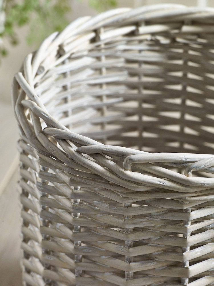 Natural Willow Waste Bin - Image 2 of 3