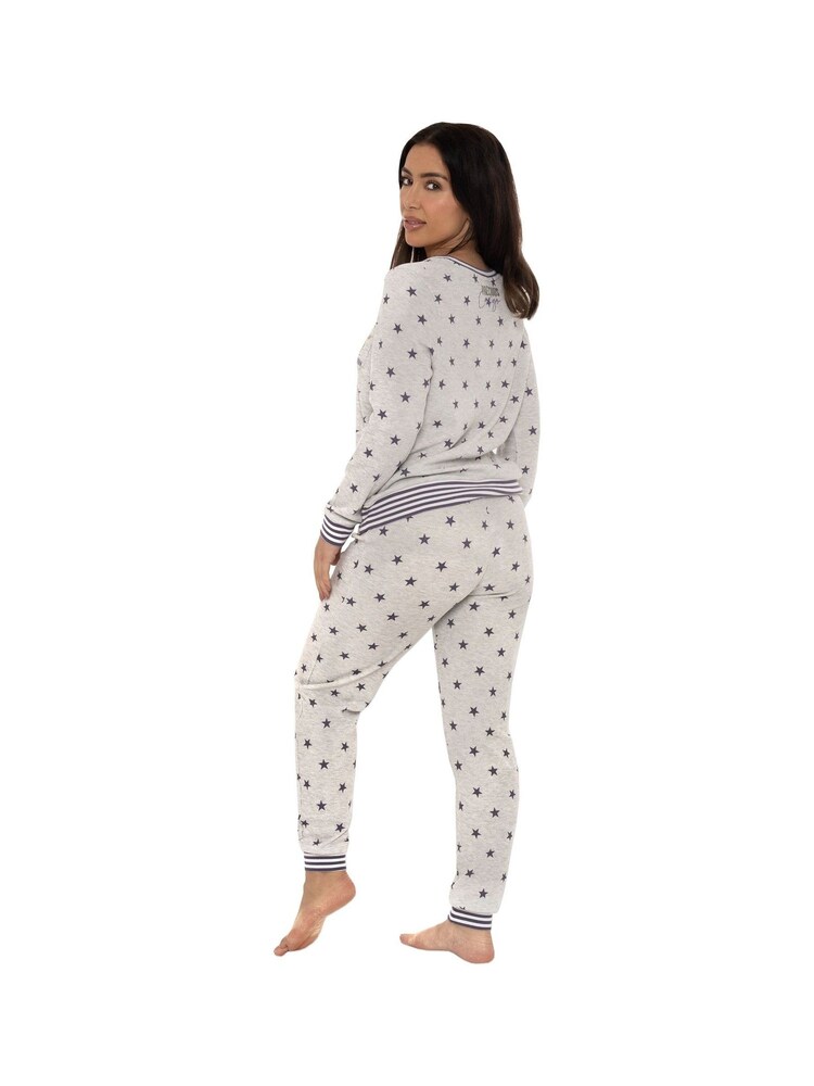 Character Grey Star Aop Mandalorian Long Pyjamas - Image 2 of 5