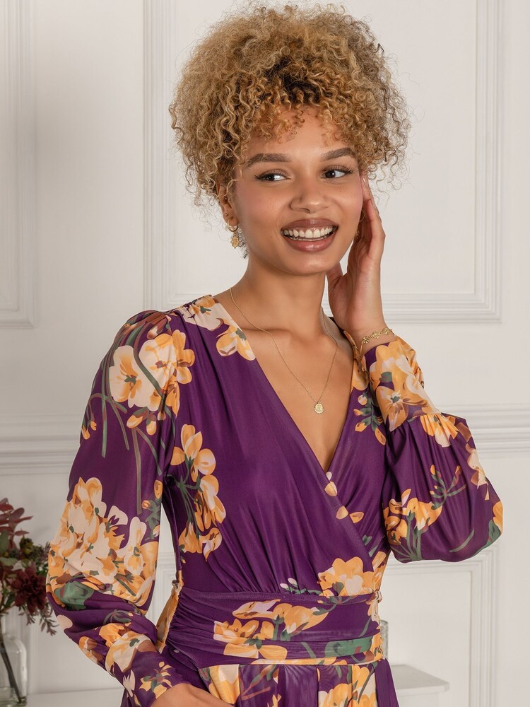 Maaike Long Sleeve Mesh Dress - Image 5 of 5