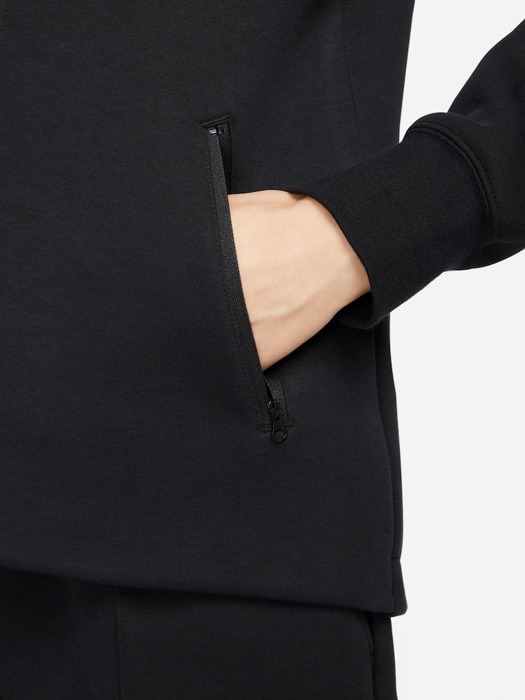Nike Black Sportswear Tech Fleece Windrunner Full-Zip Hoodie - Image 6 of 9
