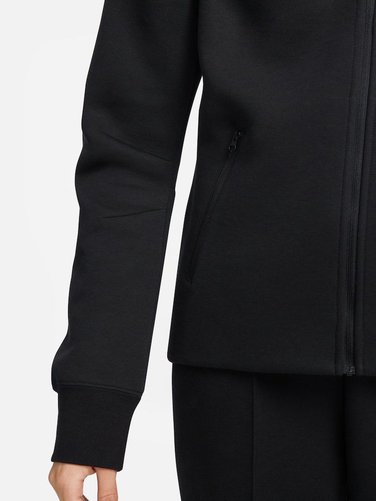Nike Black Sportswear Tech Fleece Windrunner Full-Zip Hoodie - Image 7 of 9
