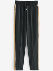 Black / Camel Side Stripe Taper Trousers - Image 6 of 7
