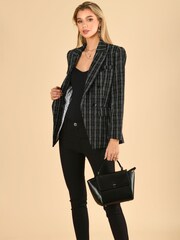 Jolie Moi Sloane Military-Jacke aus Tweed - Bild 3 von 5