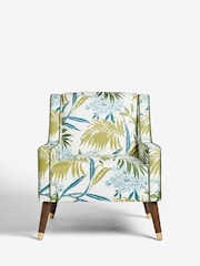 Nina Campbell Nassua Blue Rosebury Accent Chair - Image 2 of 7