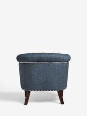 Nina Campbell Clabon Indigo Milbourne Accent Chair - Image 5 of 7