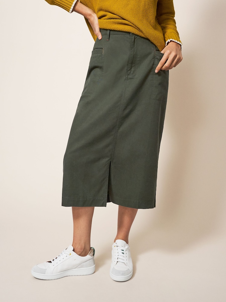 zelena - White Stuff Penny Midi krila - Slika 1 iz 7