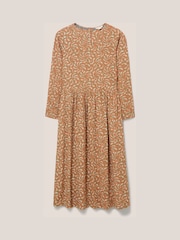 White Stuff Brown Elisa Dress - Image 5 of 5