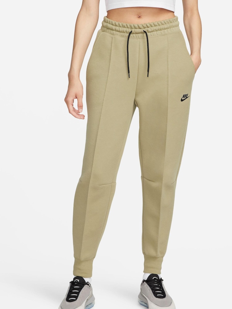 Nike Olive Green Sportswear Tech Fleece Joggers - Image 1 of 3