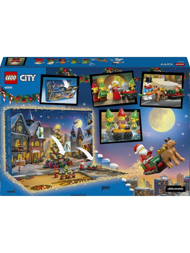 LEGO City Advent Calendar 2026 - Christmas-Themed Santa’s Workshop Toy for Kids 60510 - Image 1 of 8 LEGO City Advent Calendar 2026 - Christmas-Themed Santa’s Workshop Toy for Kids 60510 - Image 1 of 8