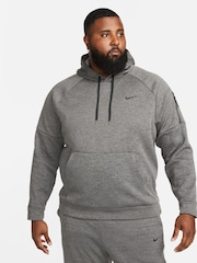 Темно-серый - Nike Therma-FIT Pullover Training Hoodie - Image 7 of 13