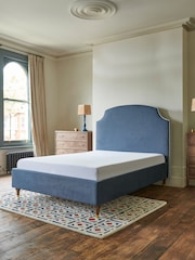 Nina Campbell Clabon Indigo Lowndes Bed Upholstered - Image 2 of 3