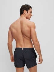 BOSS Black Mooneye Swim Shorts - Image 2 of 4
