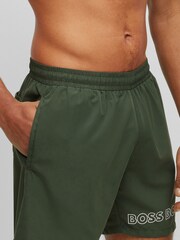 BOSS Green Dolphin Swim Shorts - Image 3 of 4