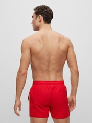 BOSS Red Iconic Swim Shorts - Image 1 of 4