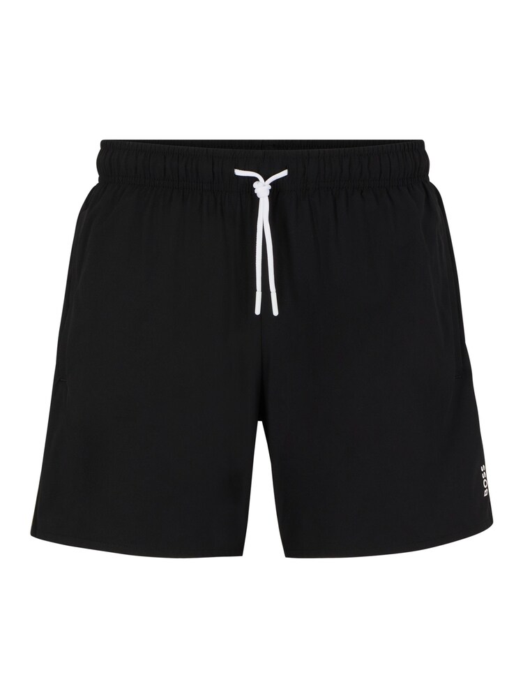 BOSS Black Iconic Swim Shorts - Image 4 of 4 BOSS Black Iconic Swim Shorts - Image 4 of 4