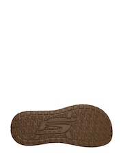Skechers Brown Street Retro Jogger Mules - Image 5 of 5