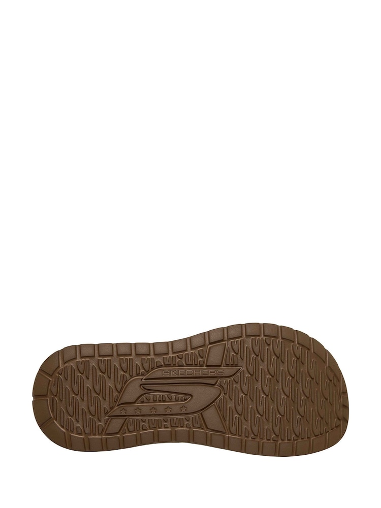 Skechers Brown Street Retro Jogger Mules - Image 5 of 5