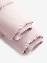 Lilac Purple Padded Baby Jacket With Hood (0mths-2yrs) - Image 5 of 6