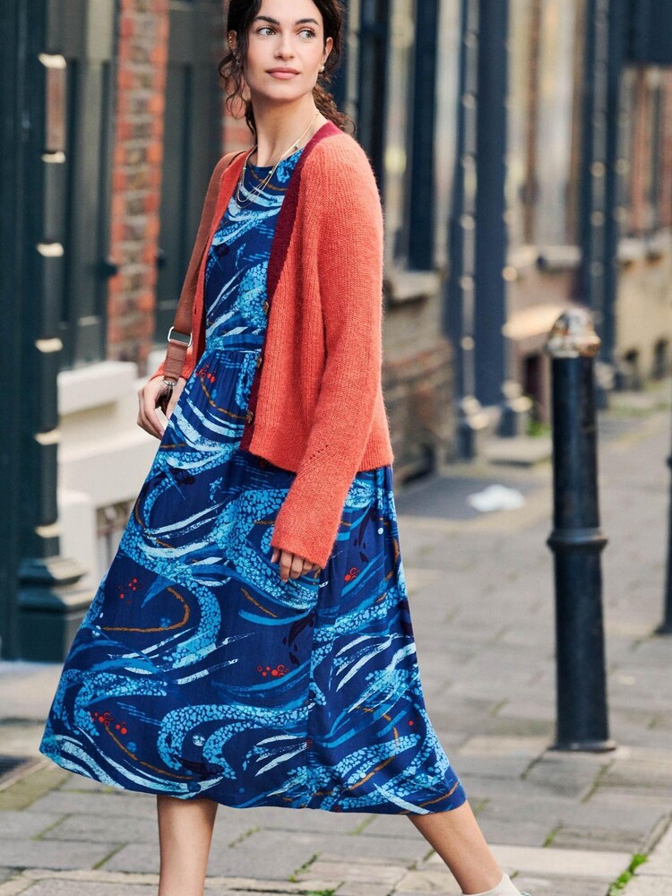 White Stuff Blue Elisa Dress - Image 1 of 7