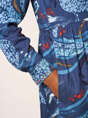 White Stuff Blue Elisa Dress - Image 5 of 7
