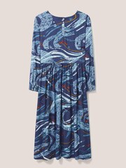 White Stuff Blue Elisa Dress - Image 7 of 7