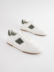 White Smart Casual Trainers - Image 3 of 6