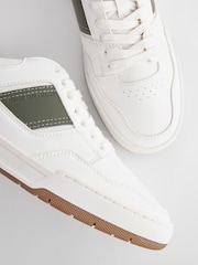 White Smart Casual Trainers - Image 5 of 6