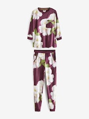 B by Ted Baker Plush Velour Pyjama Set - Image 4 of 7