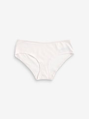 Pflaume/Grau/Marineblau/Creme - Slips mit hohem Baumwollanteil, 4er-Pack - Bild 5 von 8