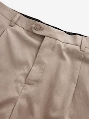 Stone Relaxed Tapered Stretch Smart Trousers - Image 6 of 8