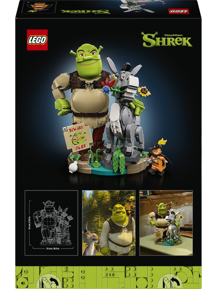 LEGO Shrek, Donkey & Puss in Boots Figure Kit 72423 - Image 1 of 8