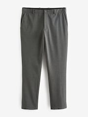 Grey Slim Smart Motion Flex Stretch Trousers - Image 5 of 8