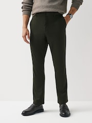 Green Slim Smart Motion Flex Stretch Trousers - Image 3 of 9